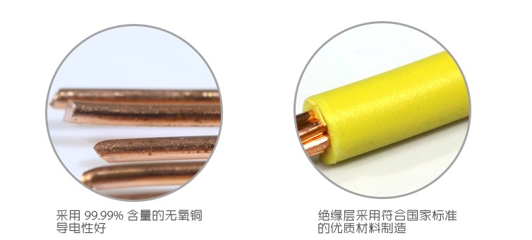BV单芯铜线细节图